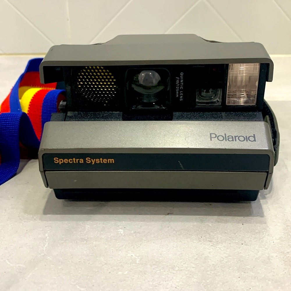 VTG Polaroid Spectra System Instant Film Camera w/Quintic Lens F10/125mm - Picture 5 of 10